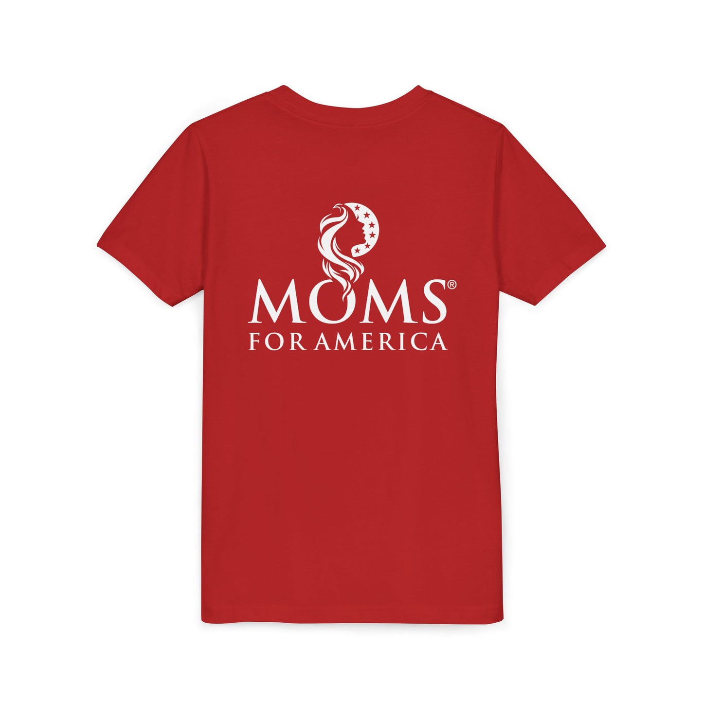 Youth Tee - "Patriot" Moms For America Logo Kids Shirt