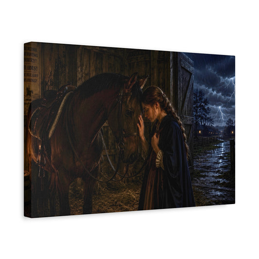 “I Can Ride” Stretched Canvas Print - Our Story