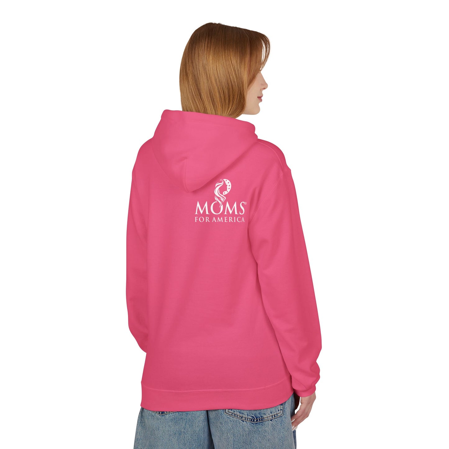 Future Mama Bear Hoodie — "MAMA BEAR in training" Pullover with Moms For America Logo