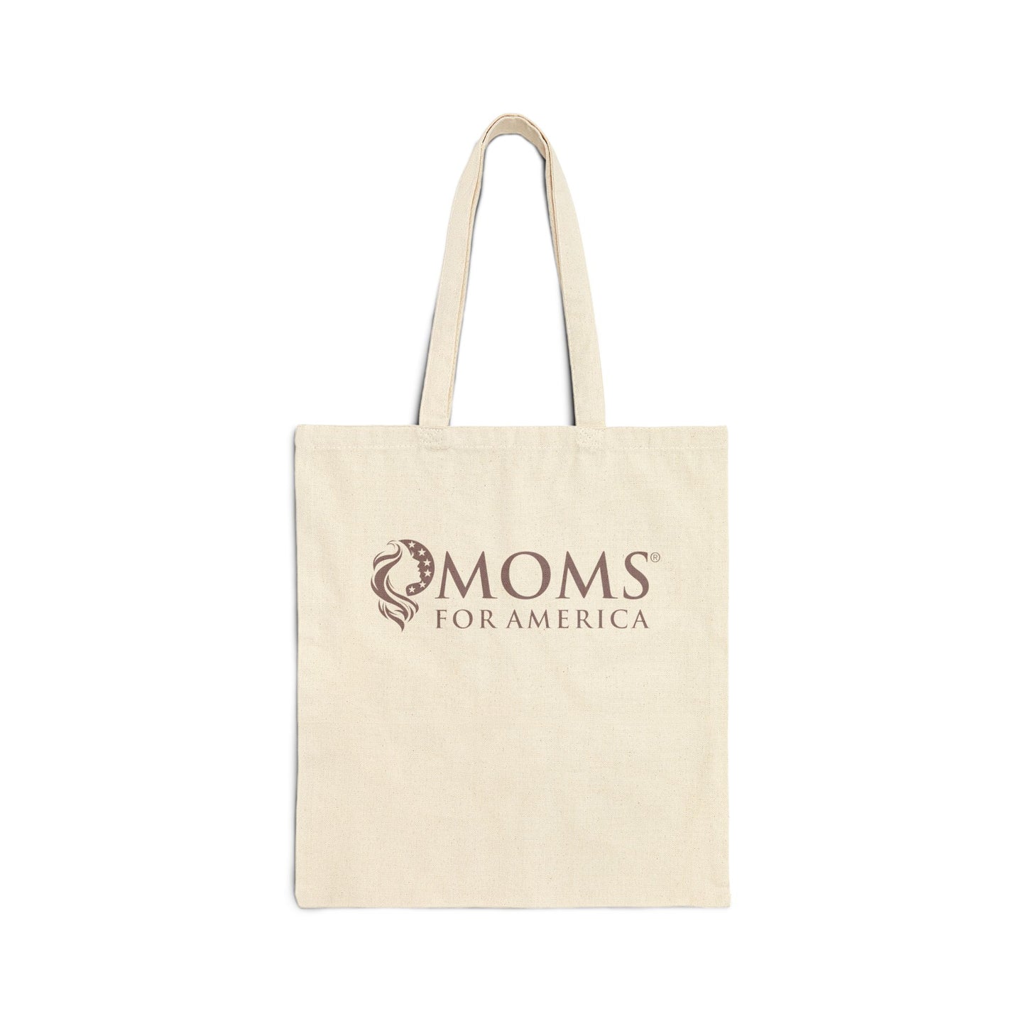 "Moms TownSquare" Vintage Scenic Canvas Tote - Moms TownSquare