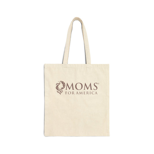 "Moms TownSquare" Vintage Scenic Canvas Tote - Moms TownSquare