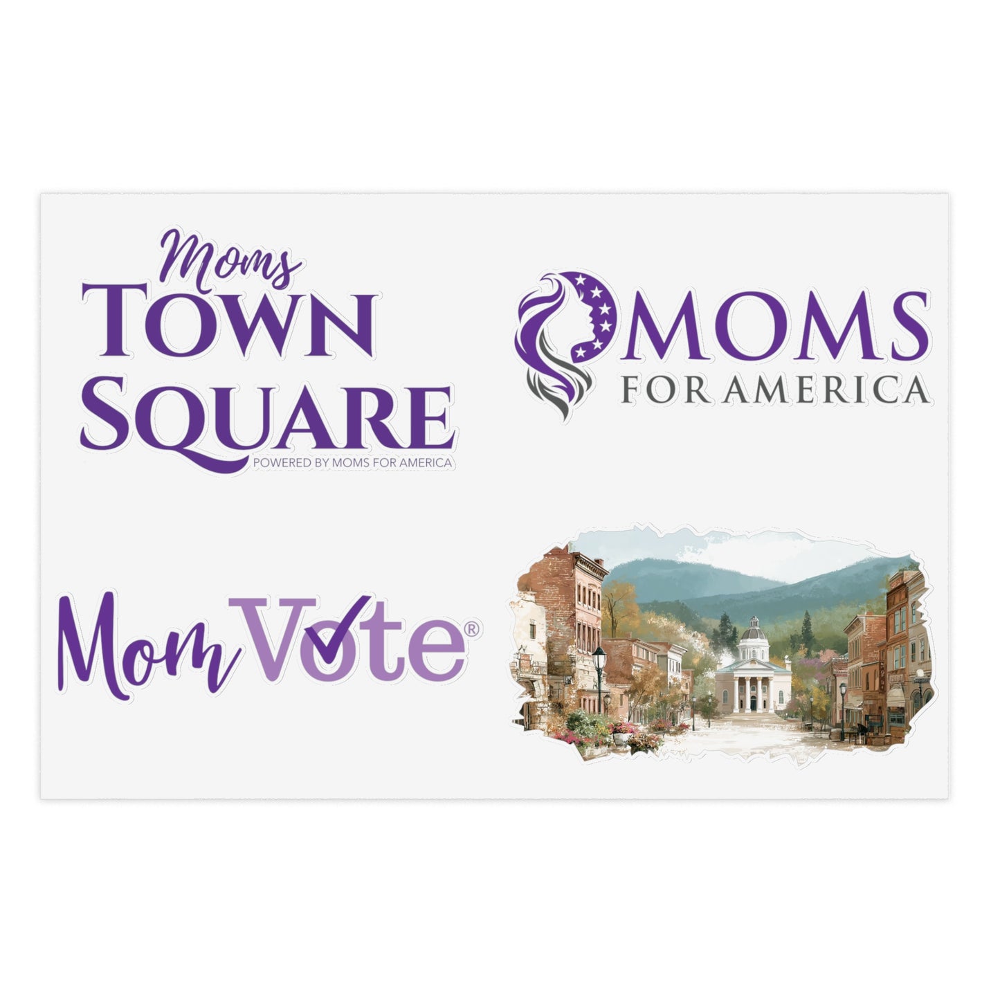 Moms for America Sticker Sheet — Moms TownSquare