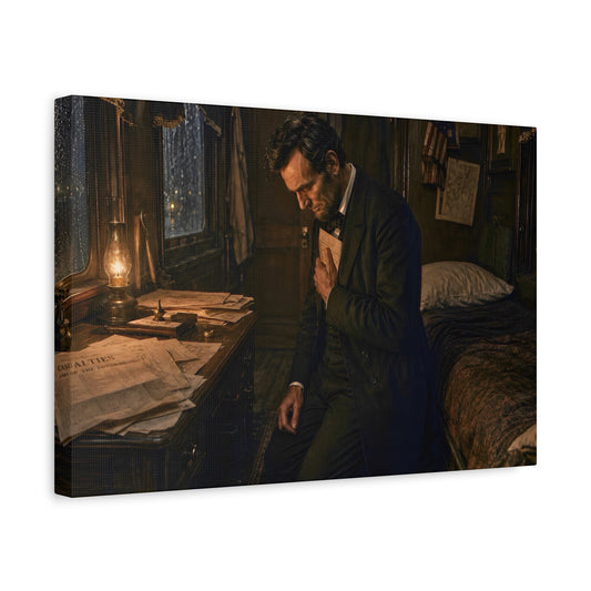 “That This Nation Might Live” Stretched Canvas Print - Our Story