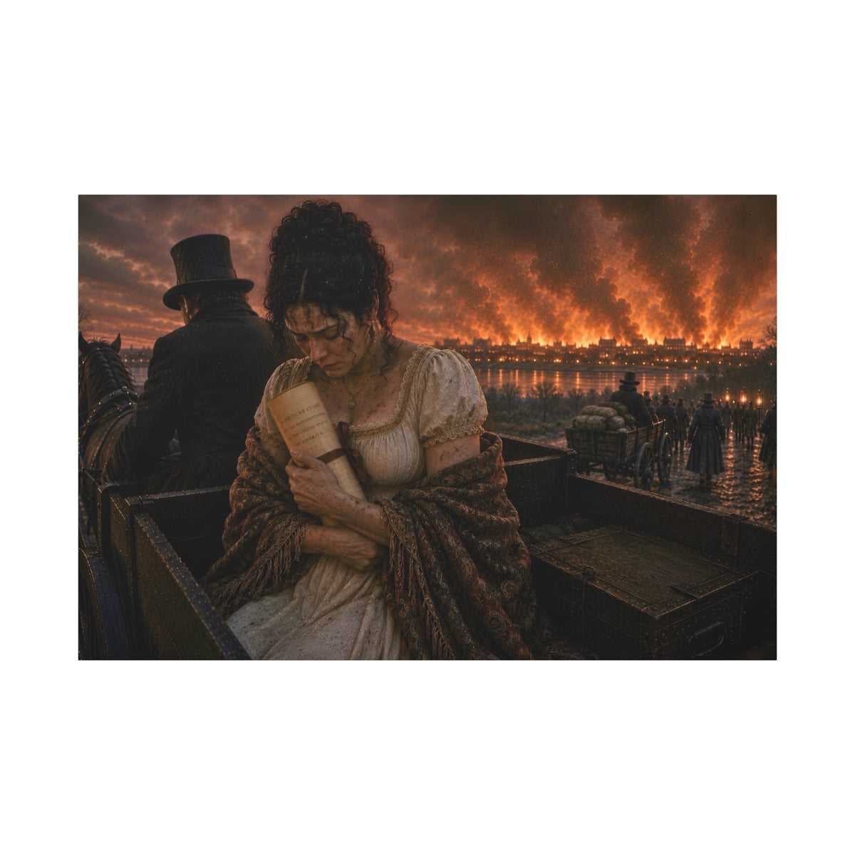 “We Hold These Truths” Stretched Canvas Print - Our Story