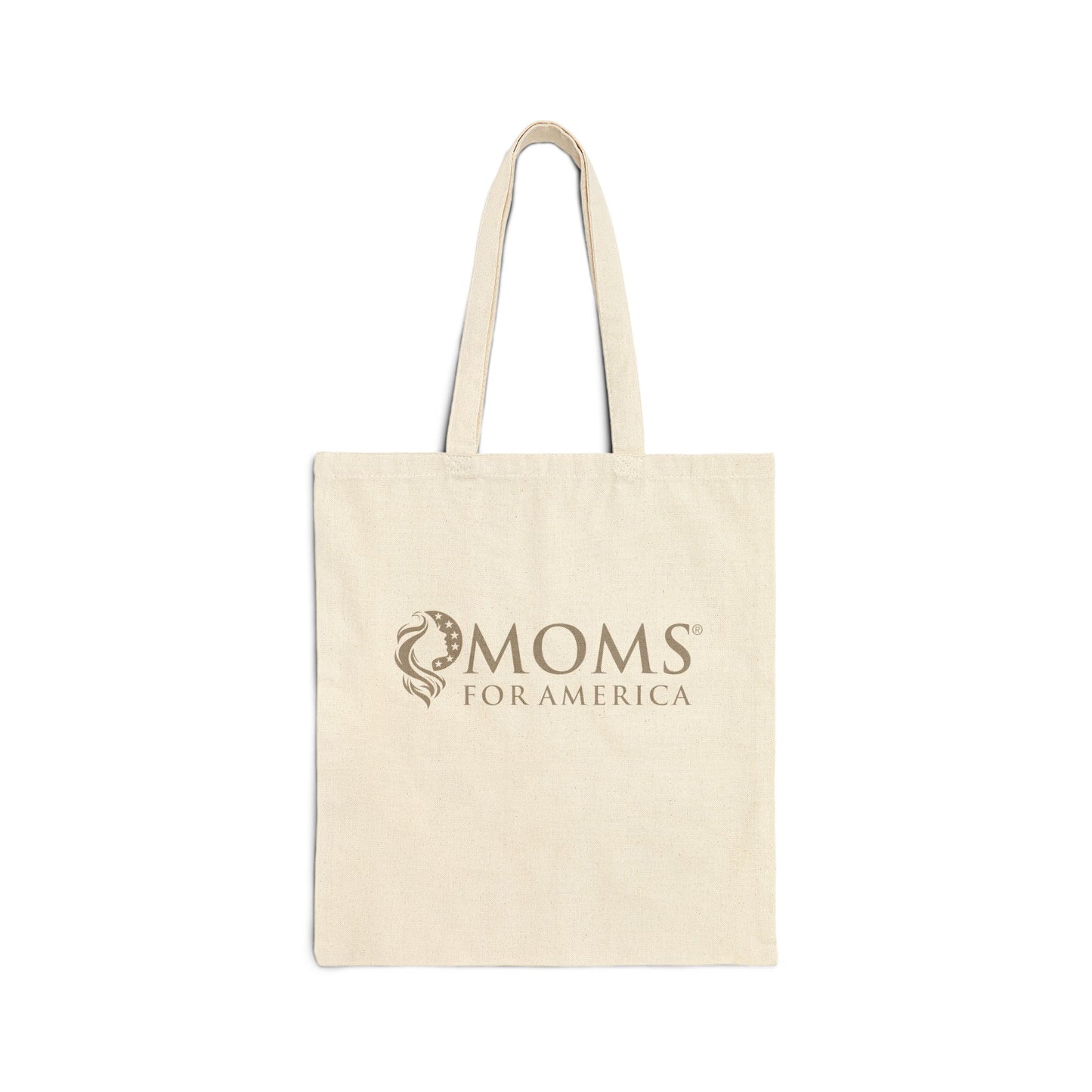 Moms for America Cotton Tote Bag – Eco-Friendly Grocery & Everyday Shopper