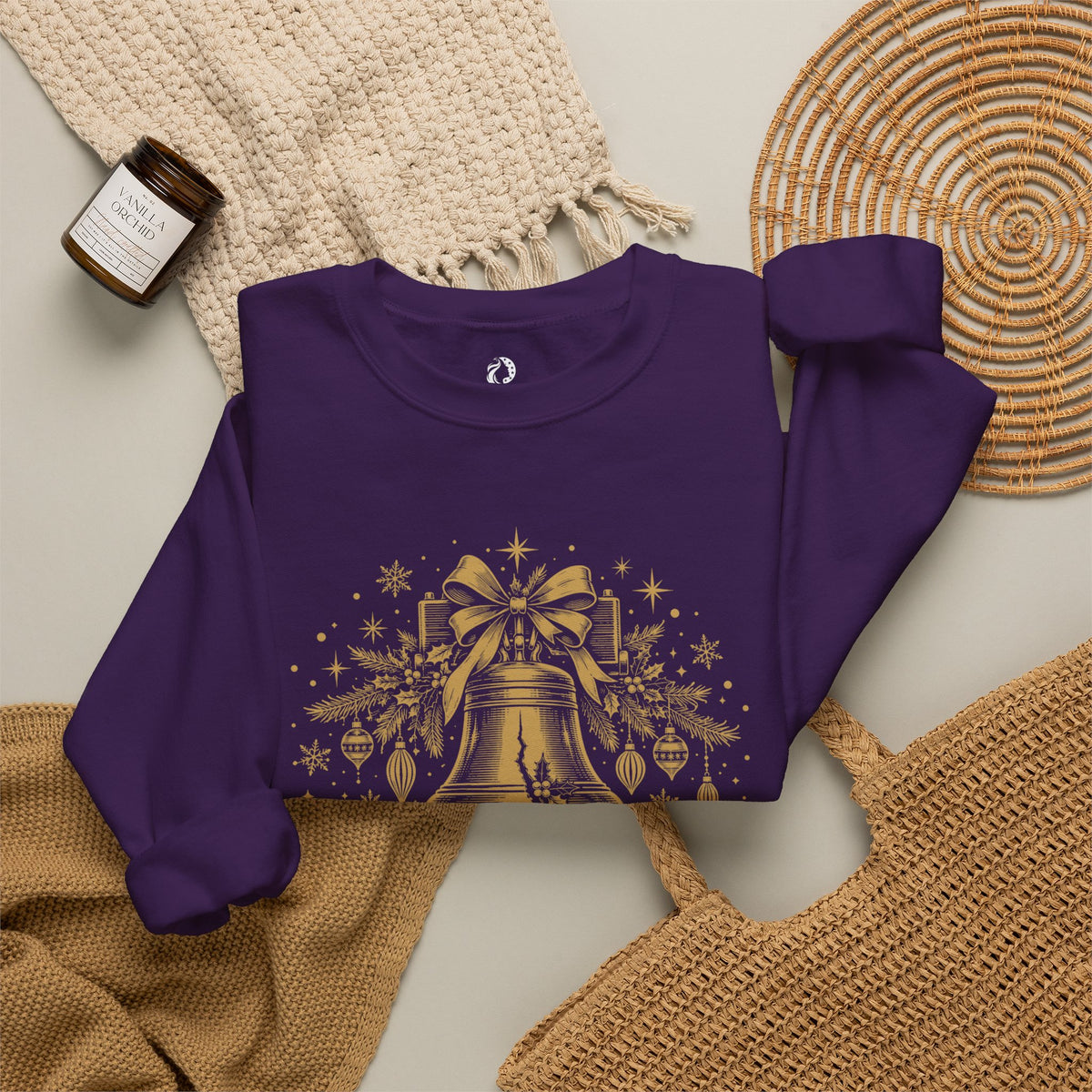 “Fa la la la Liberty” Crewneck Sweatshirt - MFA Christmas