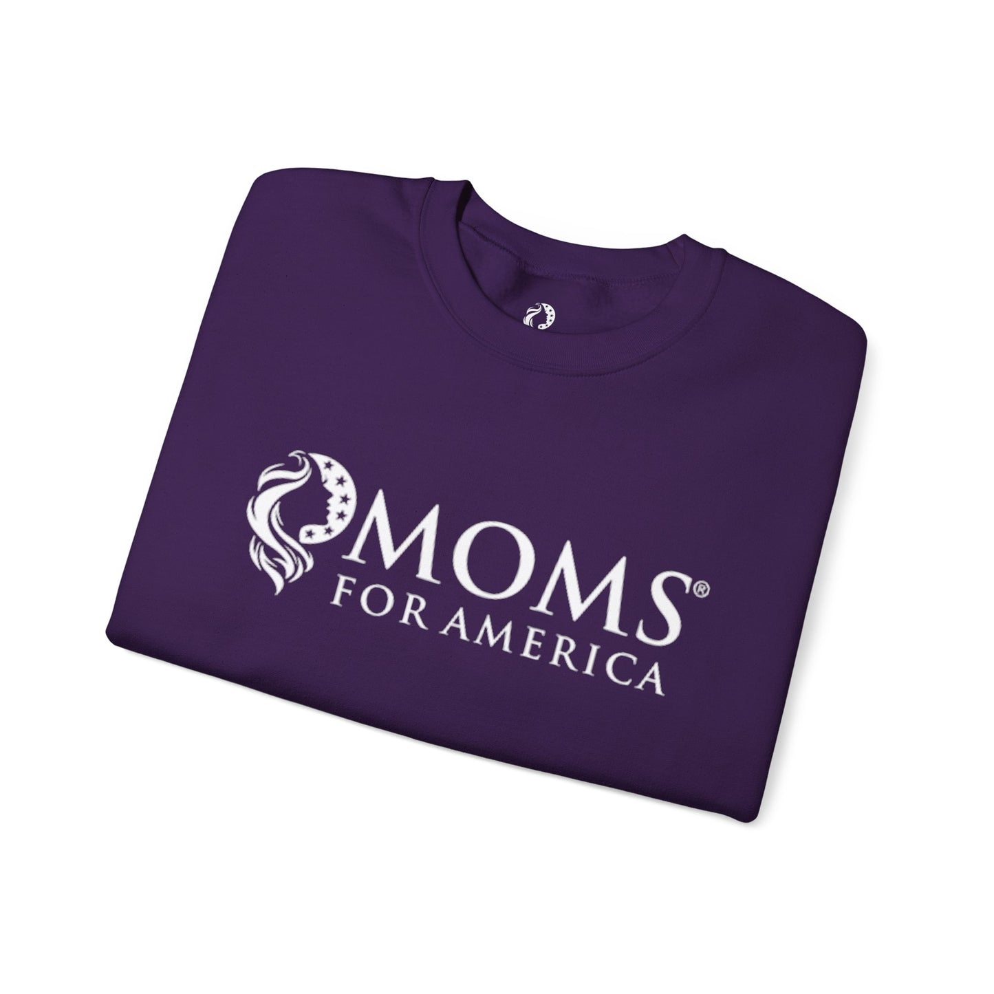 Crewneck Sweatshirt — "Moms for America"