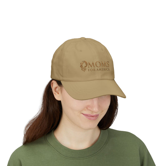 Moms for America Minimalist Embroidered Cap — Casual Outdoor Baseball Hat