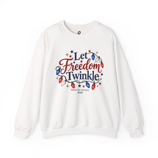 “Let Freedom Twinkle” Crewneck Sweatshirt - MFA Christmas