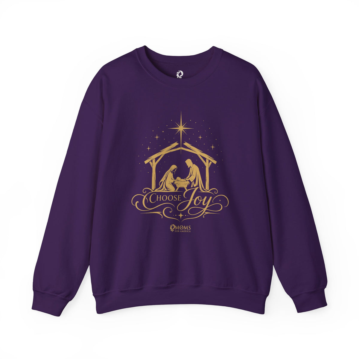 “Choose Joy” Crewneck Sweatshirt - MFA Christmas