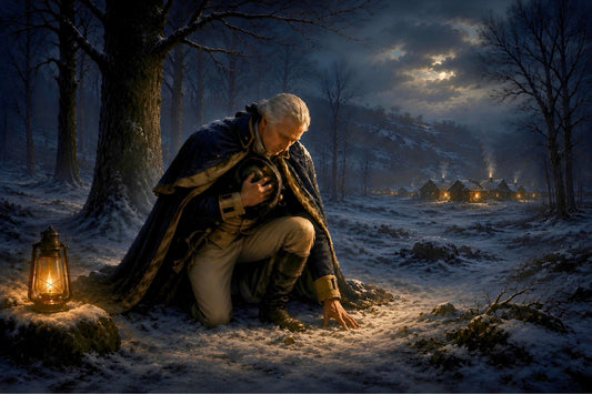 “The Hand of Providence” Stretched Canvas Print - Our Story
