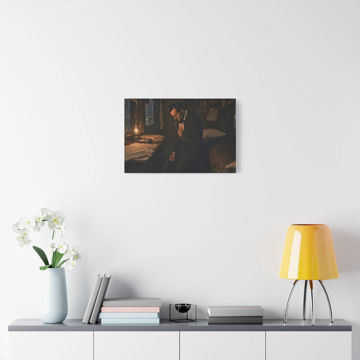 “That This Nation Might Live” Stretched Canvas Print - Our Story