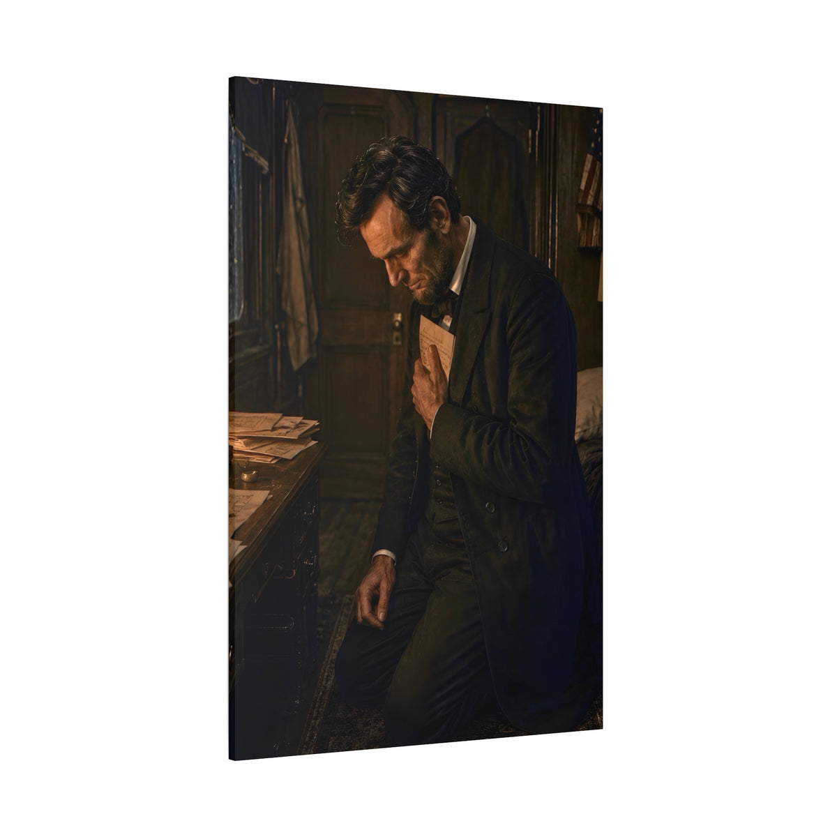 “That This Nation Might Live” Vertical Stretched Canvas Print - Our Story