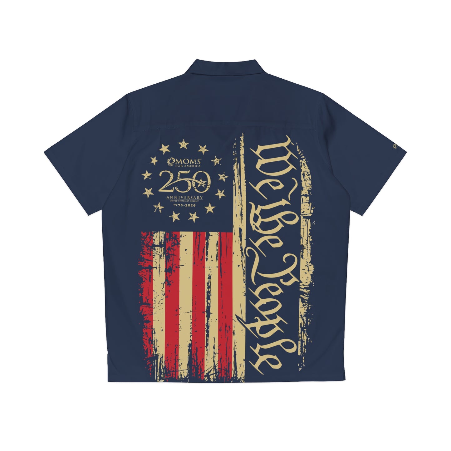 US 250 Logo Patriotic "We the People" Button Down - US 250