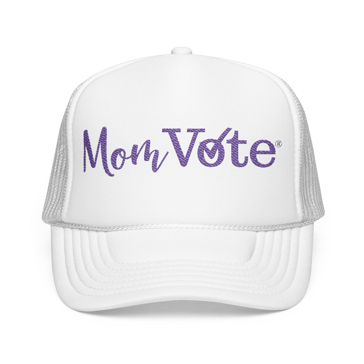 Embroidered Mom Vote Trucker Hat — MomVote