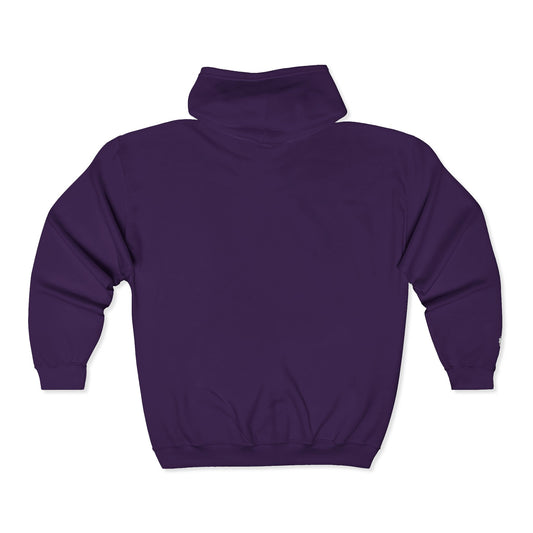 Moms TownSquare Full-Zip Hoodie with Embrodered Logo — Moms TownSquare