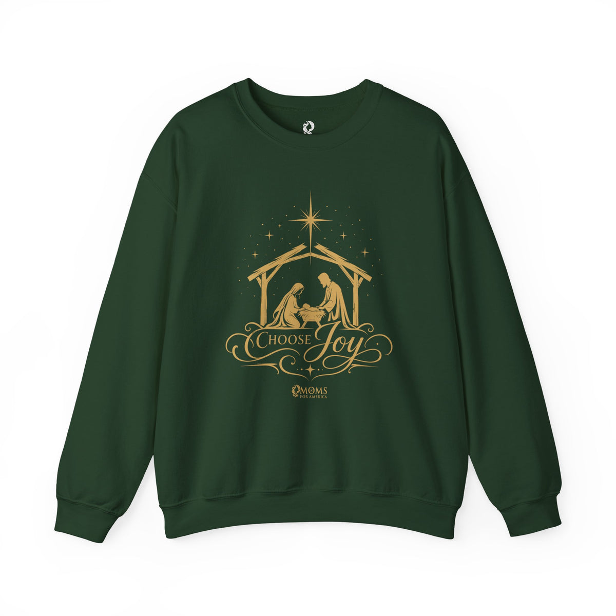 “Choose Joy” Crewneck Sweatshirt - MFA Christmas