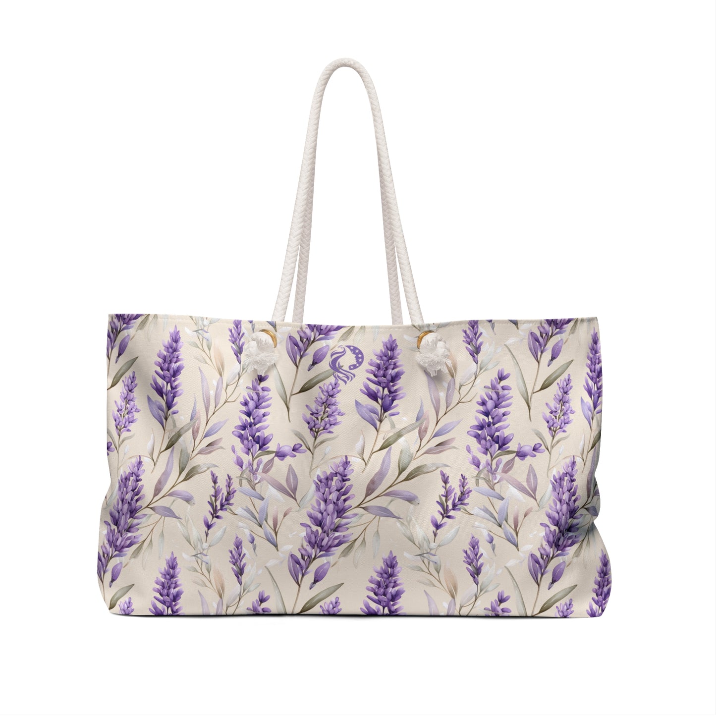 Weekender Bag — "This Mama Prays" Lavender Travel Tote