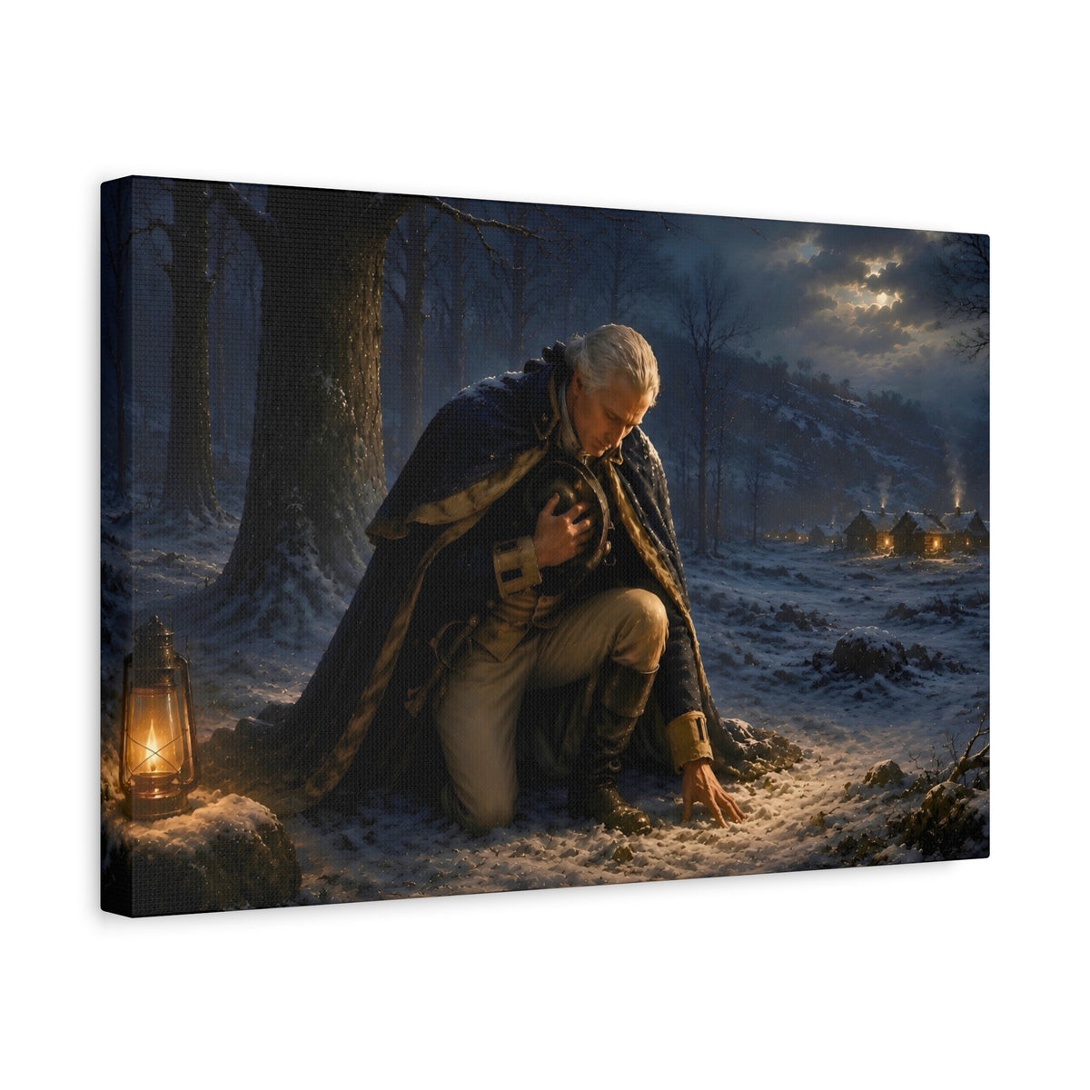 “The Hand of Providence” Stretched Canvas Print - Our Story