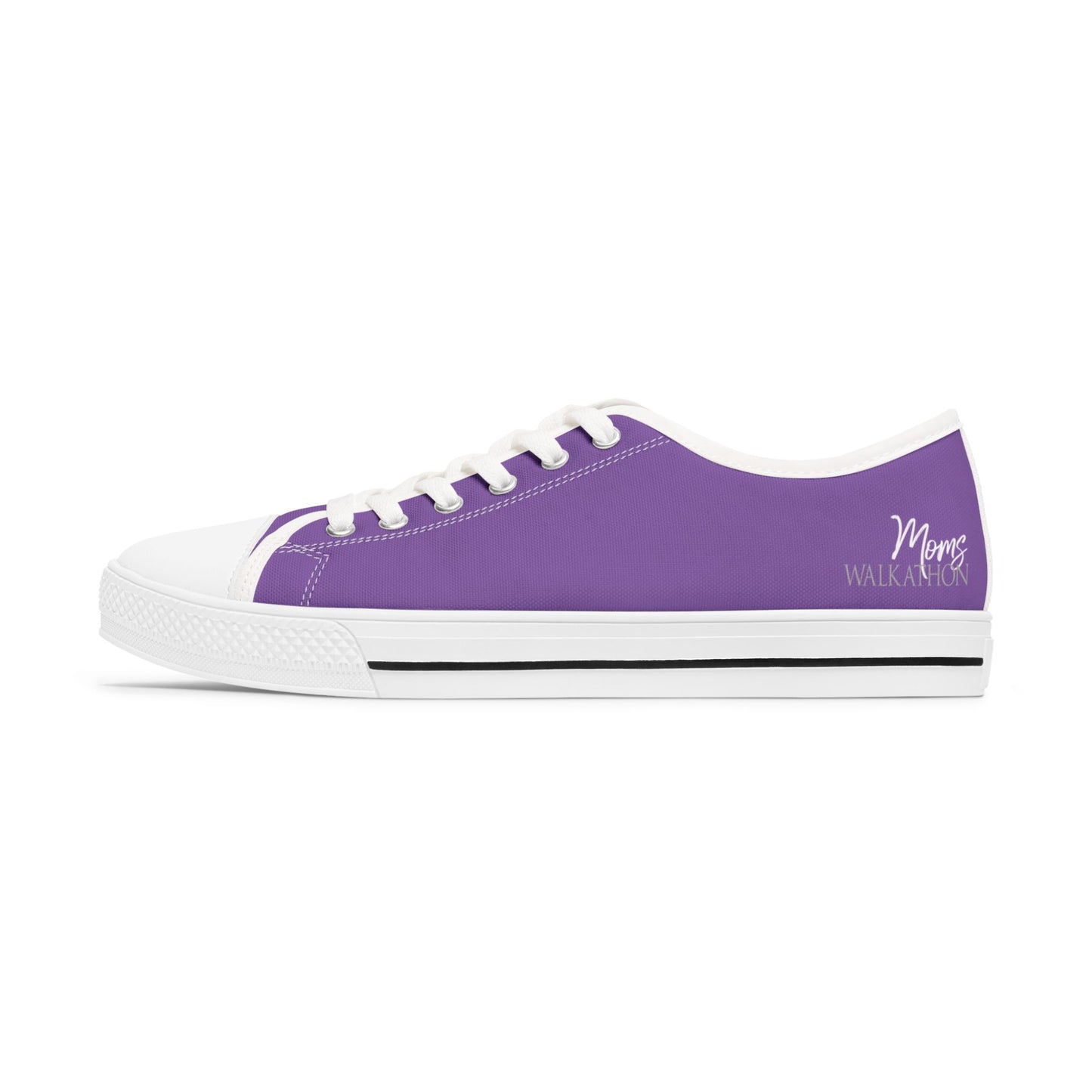 Moms for America Purple Low-Top Sneakers — MomVote