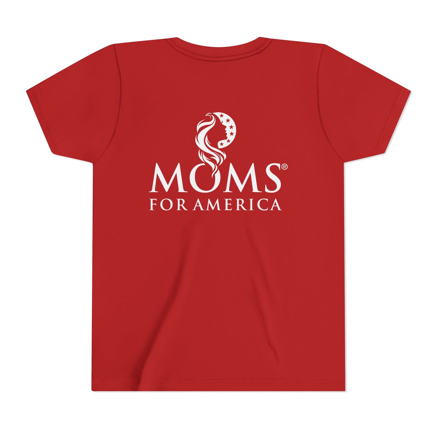 Youth Tee - "Patriot" Moms For America Logo Kids Shirt