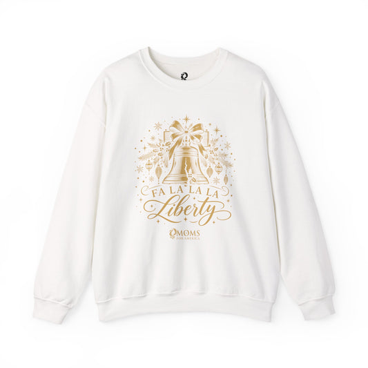 “Fa la la la Liberty” Crewneck Sweatshirt - MFA Christmas