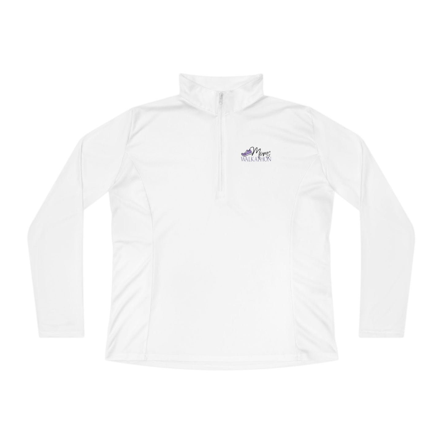 Moms Walk-a-Thon Ladies' Quarter-Zip Pullover — MomVote