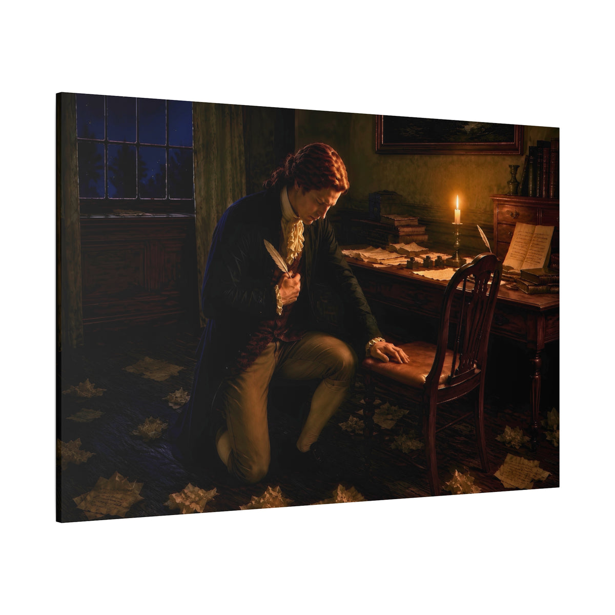 “Endowed By Their Creator” Stretched Canvas Print - Our Story