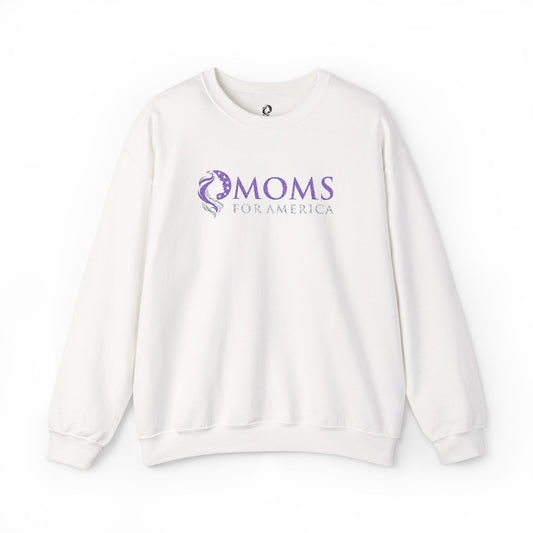 MOMS for America Crewneck Sweatshirt — Embroidered MFA Logo