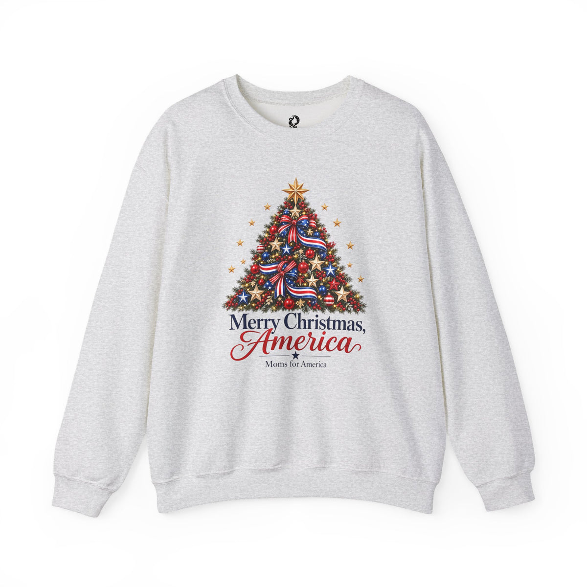 “Merry Christmas, America”Crewneck Sweatshirt - MFA Christmas