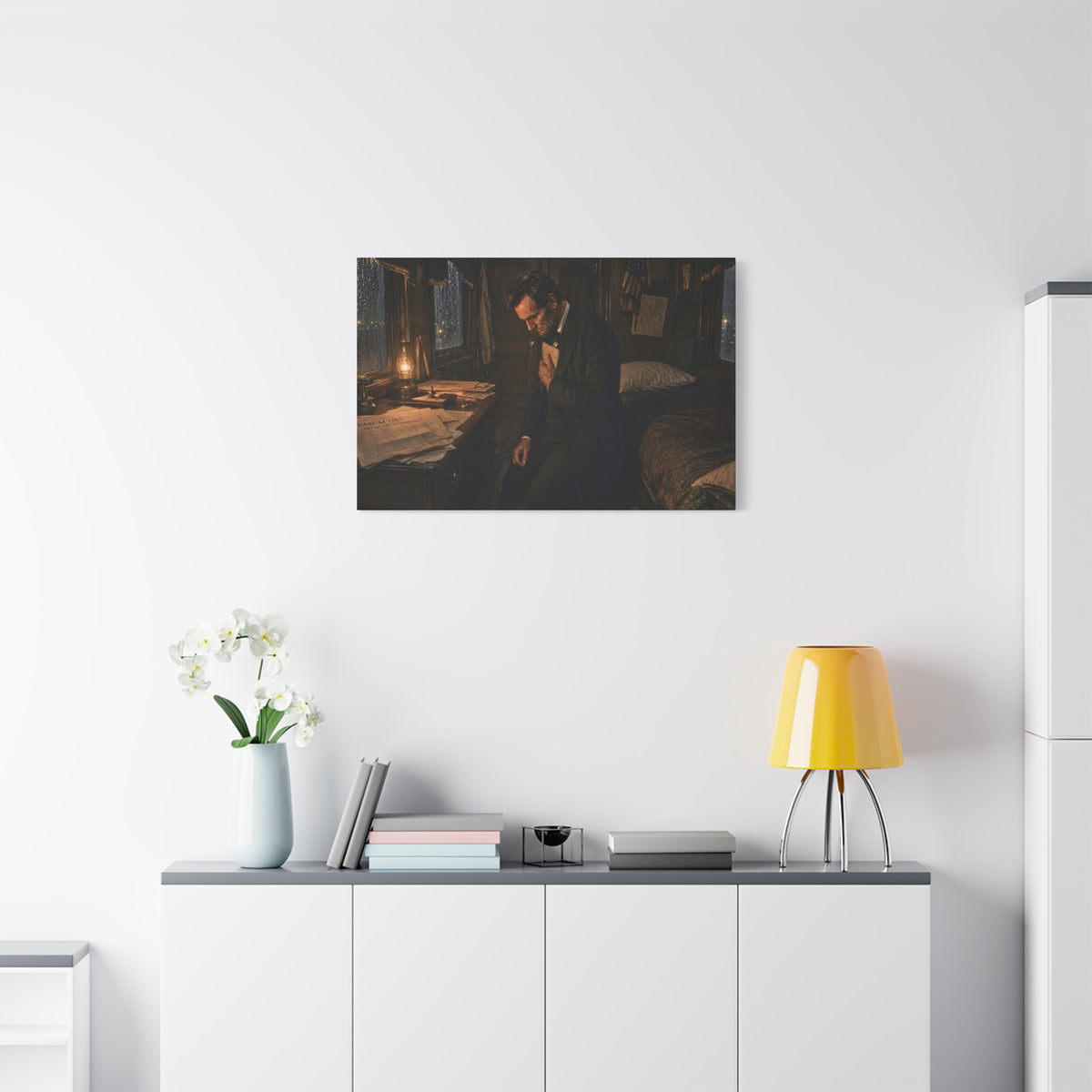 “That This Nation Might Live” Stretched Canvas Print - Our Story