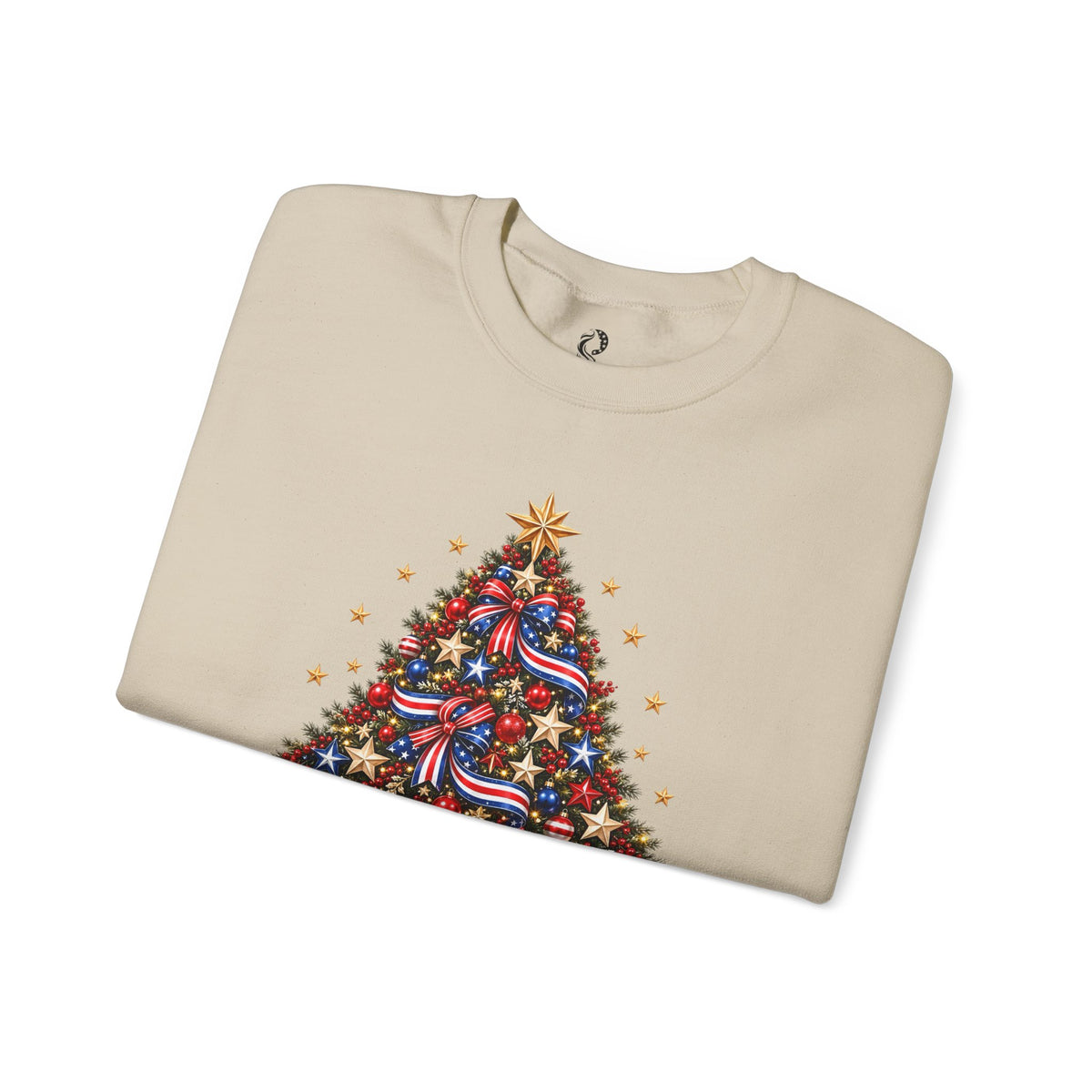 “Merry Christmas, America”Crewneck Sweatshirt - MFA Christmas