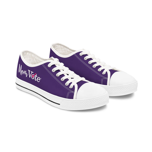 MomVote Walk-a-Thon Low-Top Canvas Shoes - MomVote