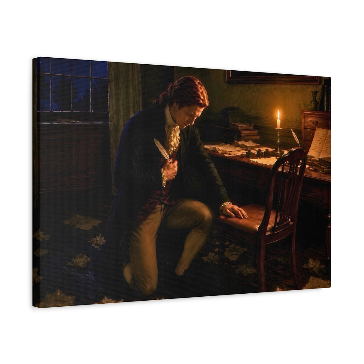 “Endowed By Their Creator” Stretched Canvas Print - Our Story