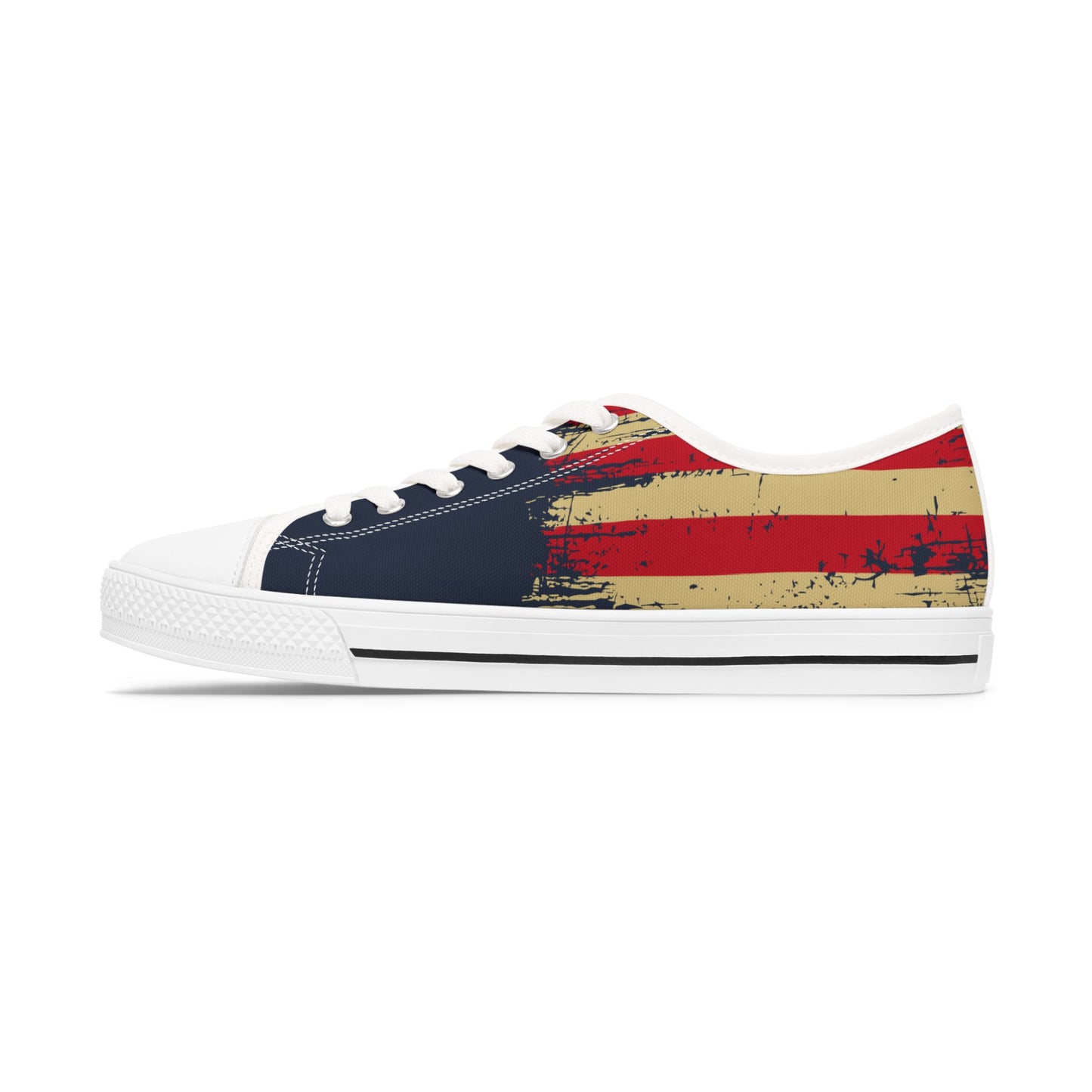 Navy "We the People" Patriotic Canvas Shoes - US 250