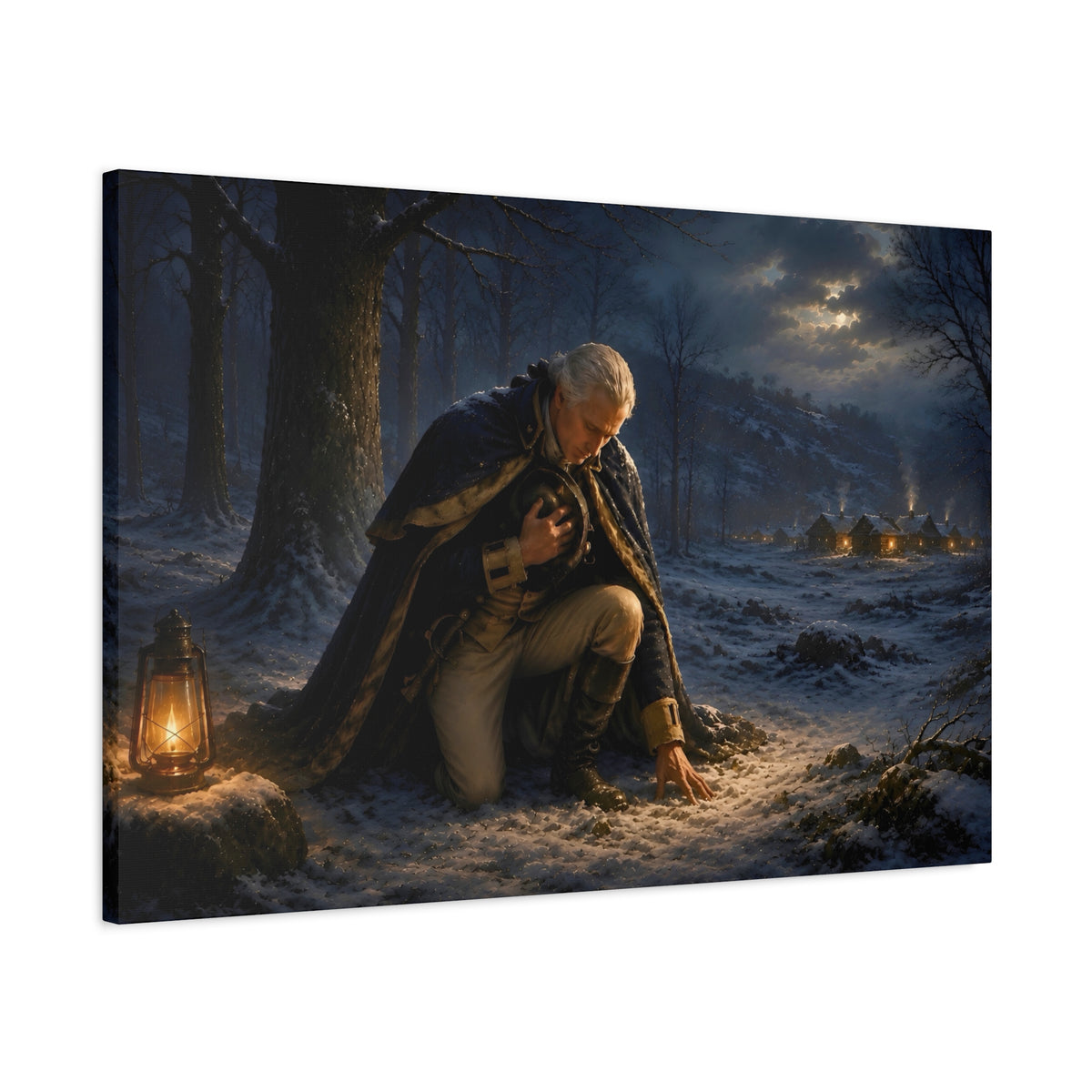 “The Hand of Providence” Stretched Canvas Print - Our Story
