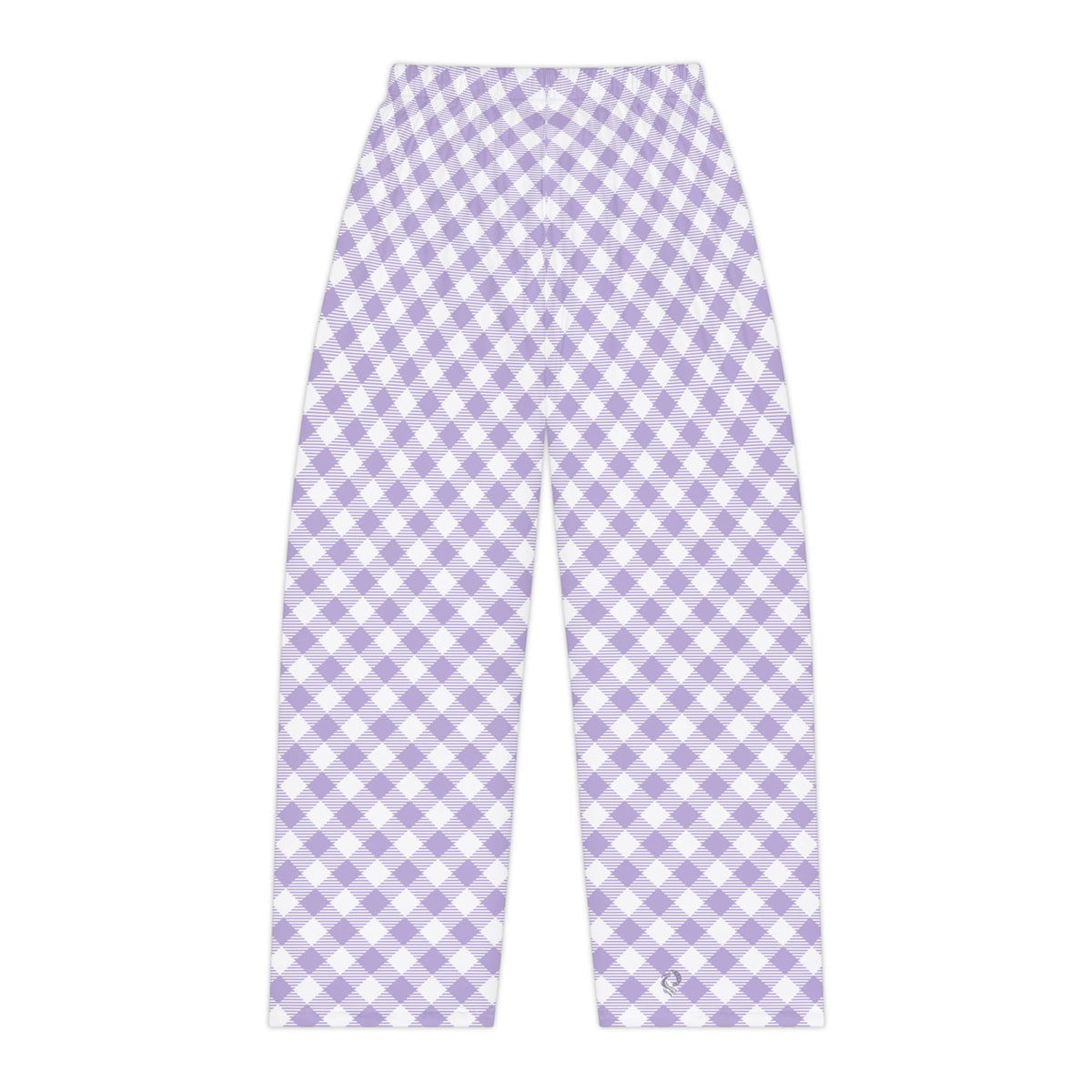 Lavender Gingham Pajama Pants - Lavender Spring