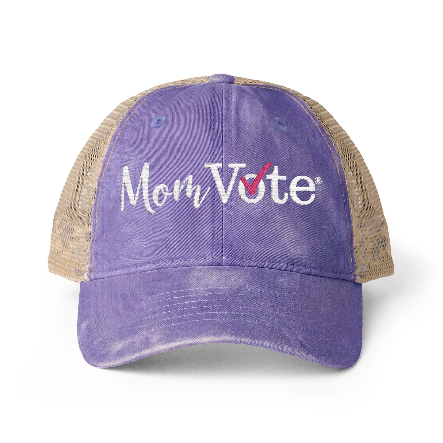Embroidered MomVote Trucker Hat - MomVote