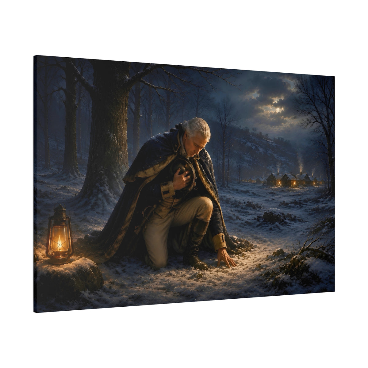 “The Hand of Providence” Stretched Canvas Print - Our Story