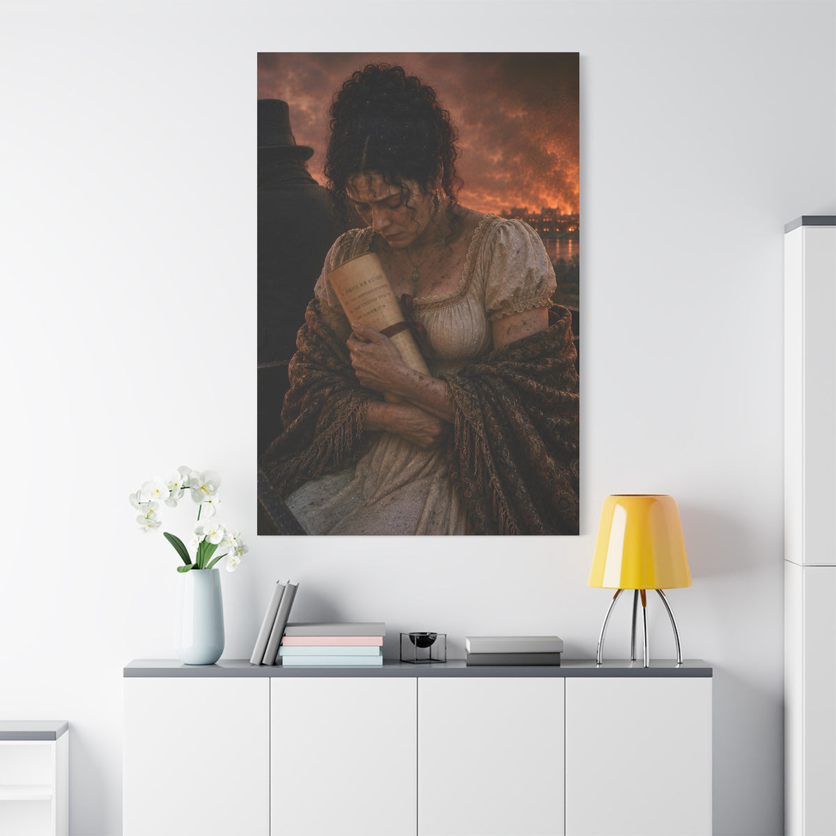 “We Hold These Truths” Vertical Stretched Canvas Print - Our Story