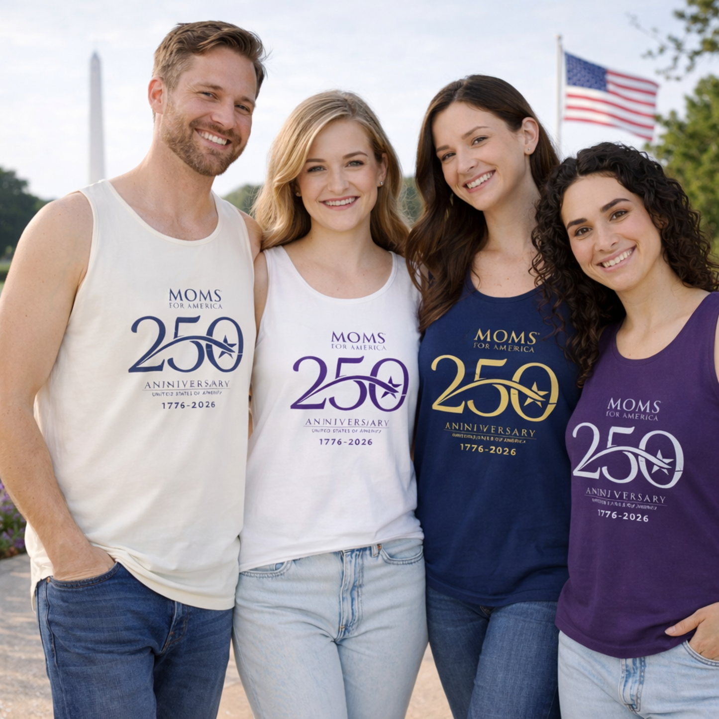 MFA 250th Anniversary Logo Tank Top — US 250