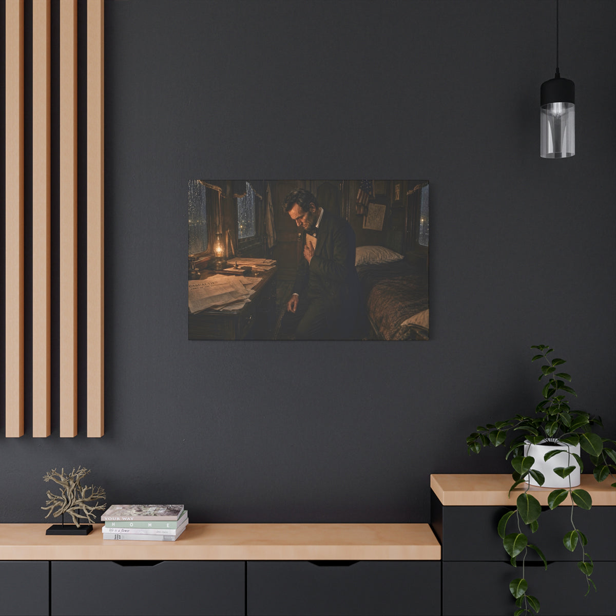 “That This Nation Might Live” Stretched Canvas Print - Our Story