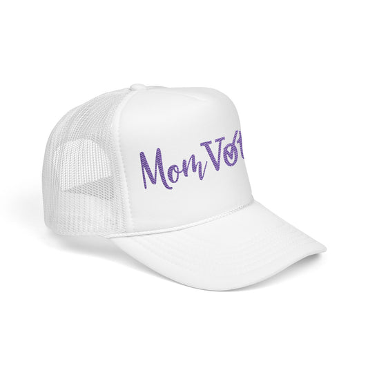 Embroidered Mom Vote Trucker Hat — MomVote