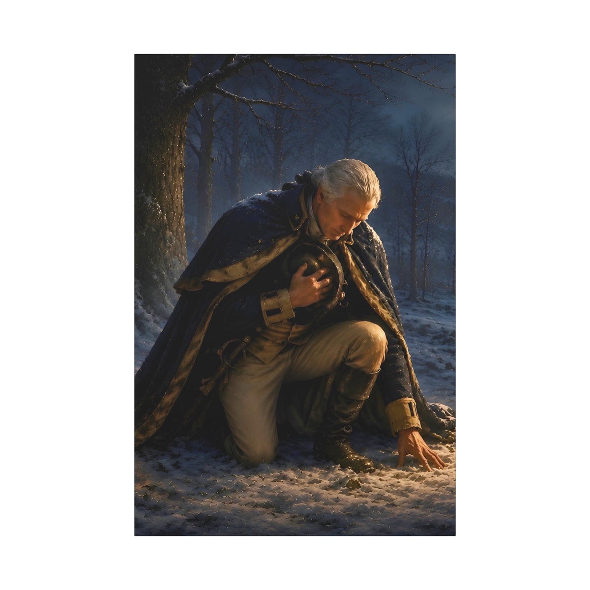 “The Hand of Providence” Vertical Stretched Canvas Print - Our Story