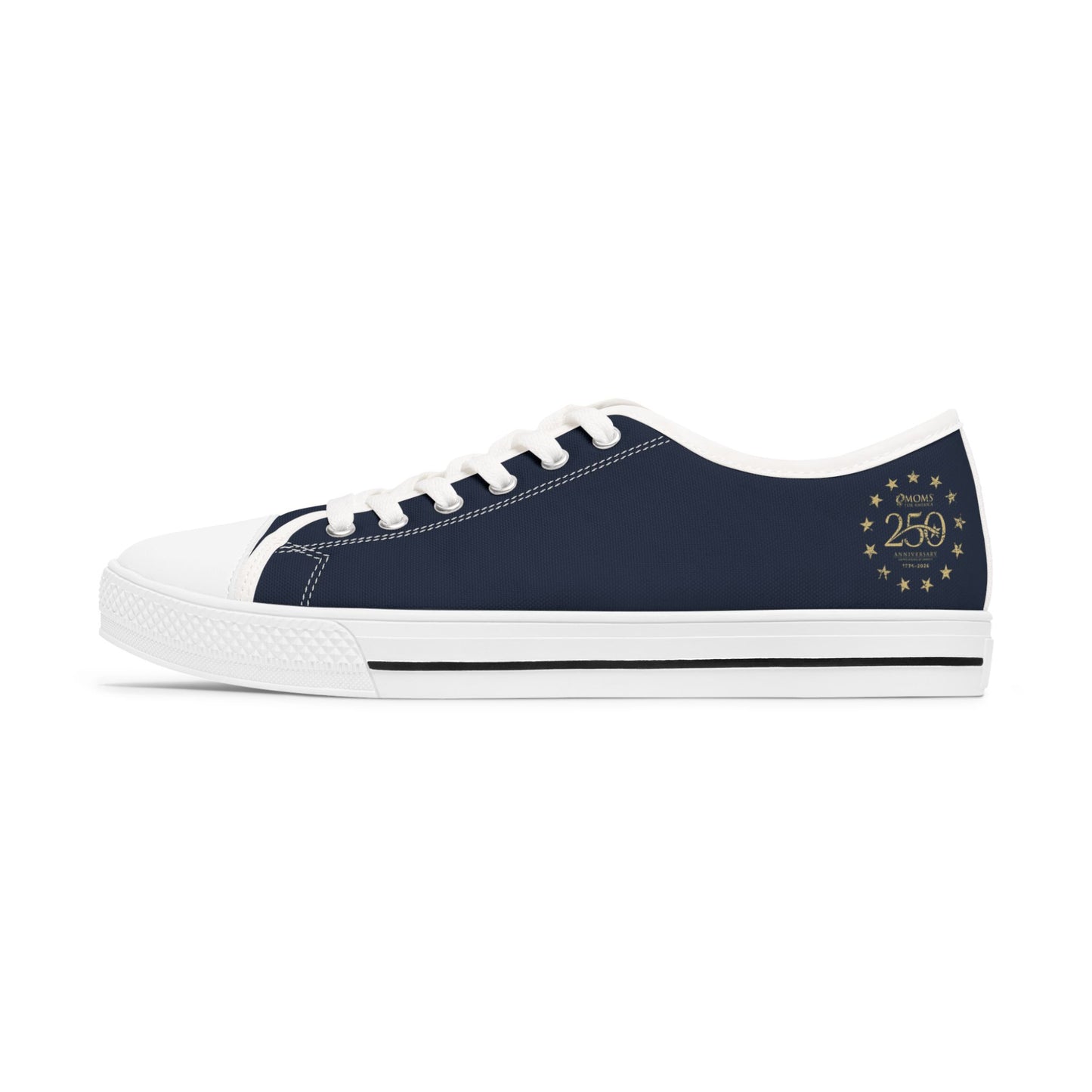 Navy "We the People" Patriotic Canvas Shoes - US 250