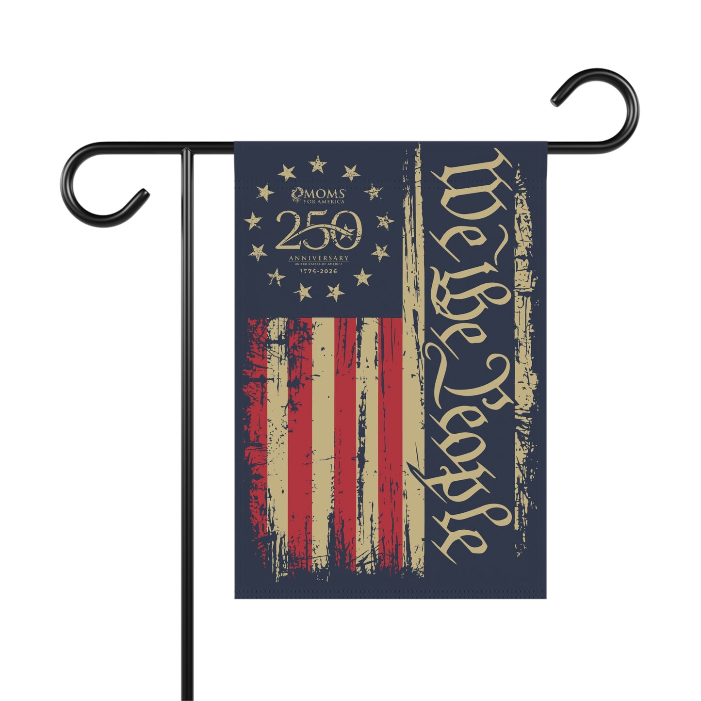 MFA 250th Anniversary Logo Garden Flag - US 250