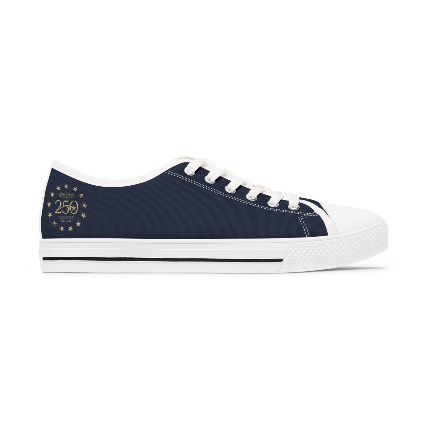 Navy "We the People" Patriotic Canvas Shoes - US 250
