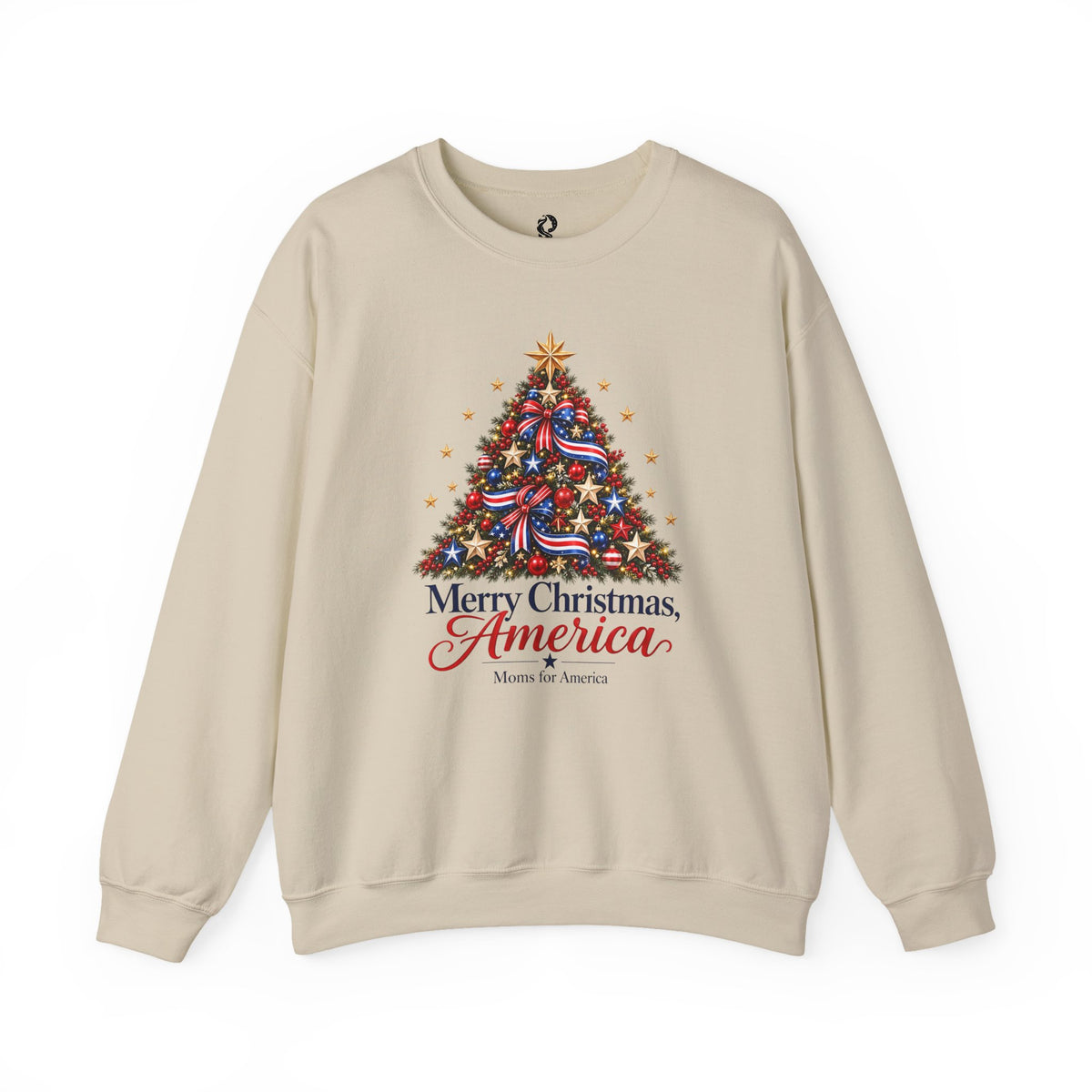 “Merry Christmas, America”Crewneck Sweatshirt - MFA Christmas