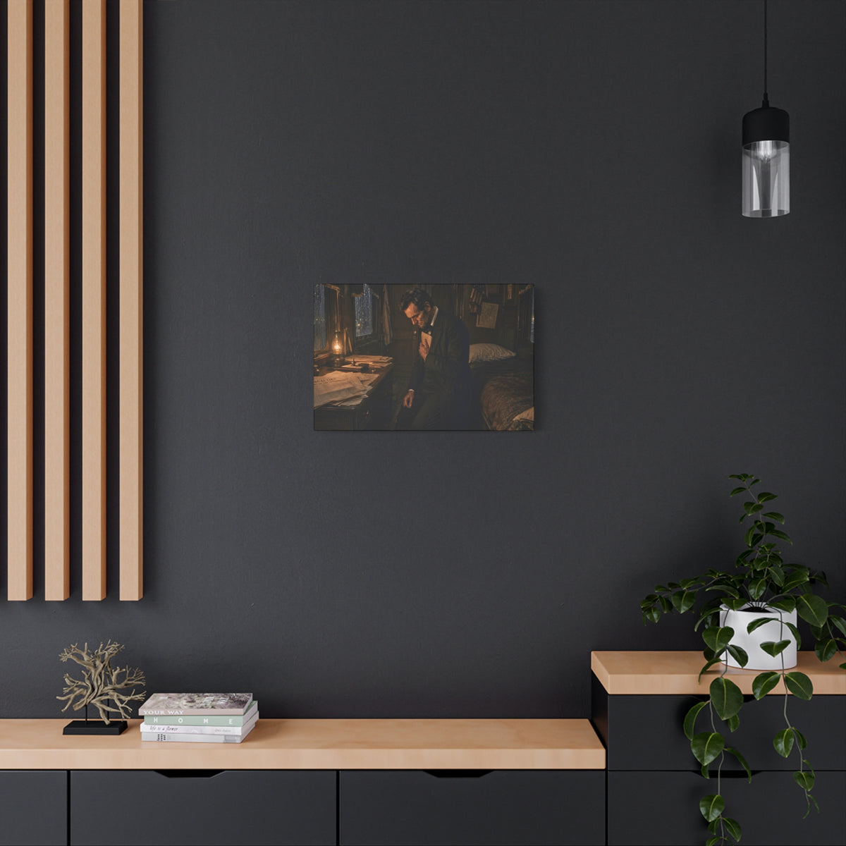 “That This Nation Might Live” Stretched Canvas Print - Our Story