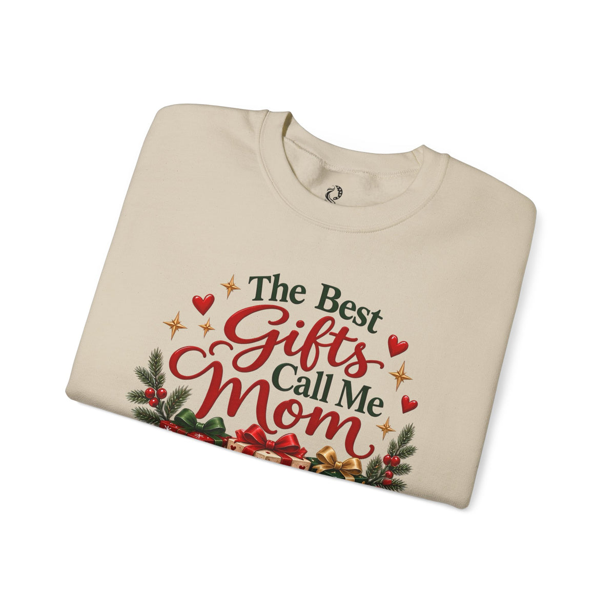 “The Best Gifts Call Me Mom”Crewneck Sweatshirt - MFA Christmas